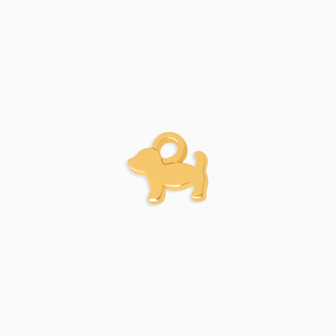 Charm en oro amarillo de 18K perrito