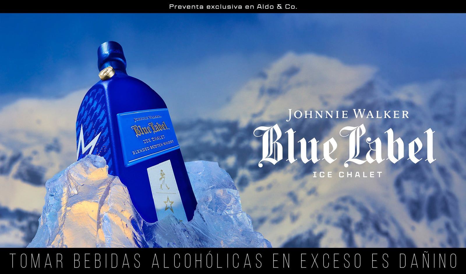 Johnnie Walker Blue Label Ice Chalet