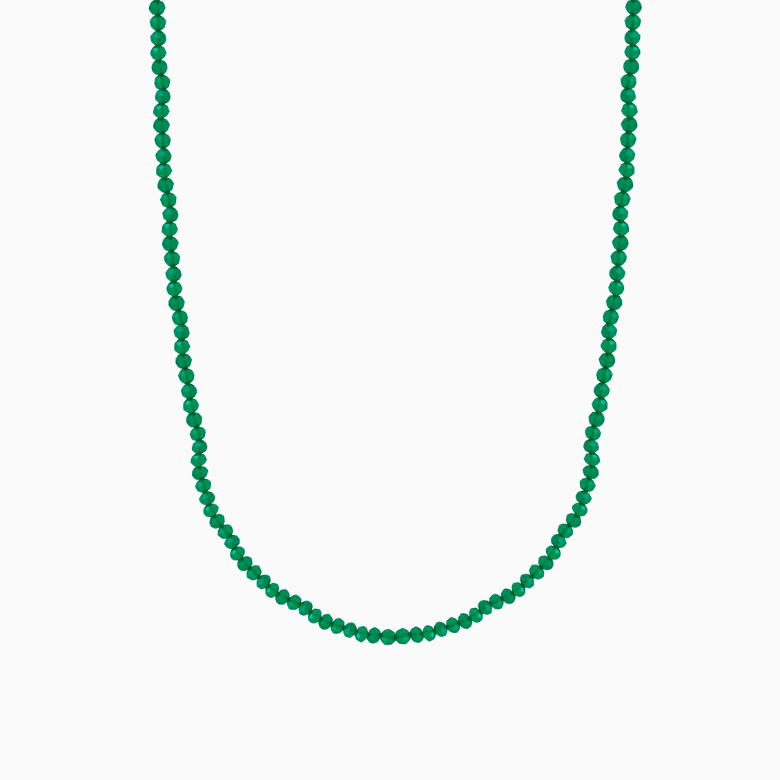 Collar Marea de cuentas de cuarzo rombo agata