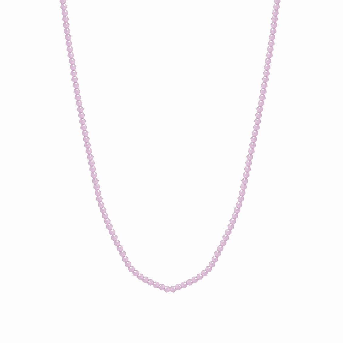 Collar marea de cuarzos facetados