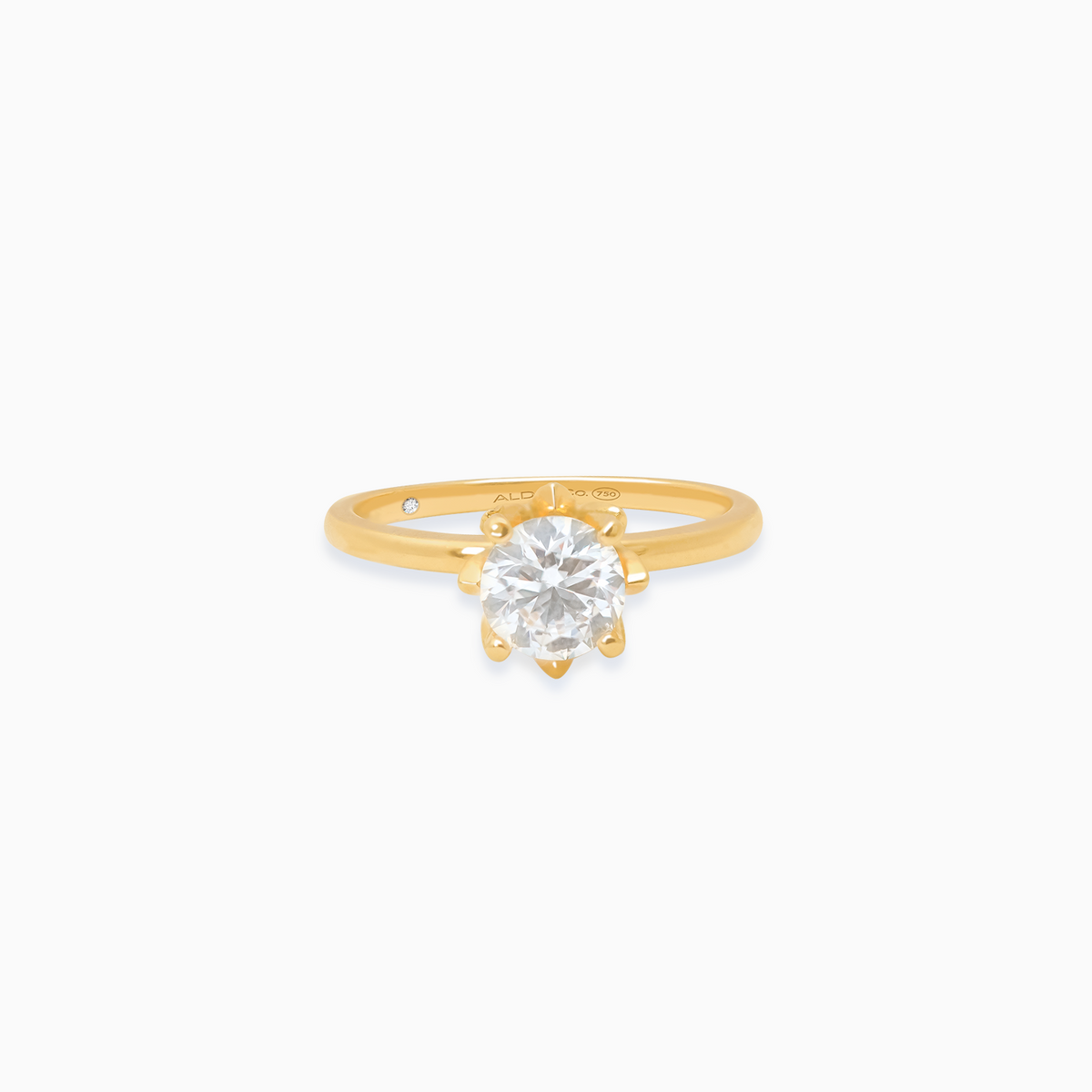 Anillo de Compromiso Solitario Bouquet