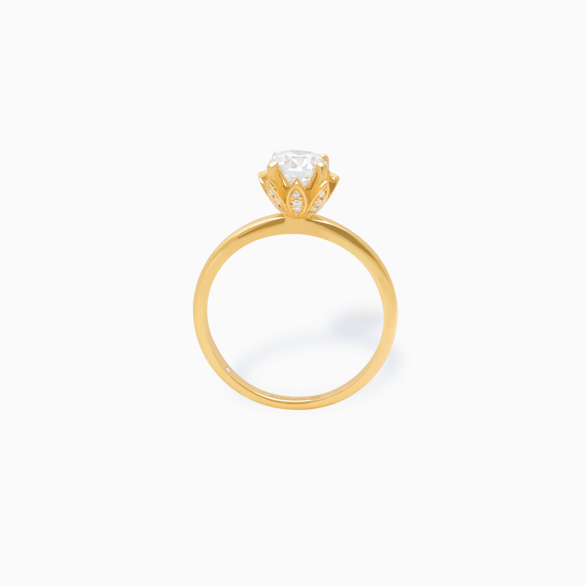 Anillo de Compromiso Solitario Bouquet
