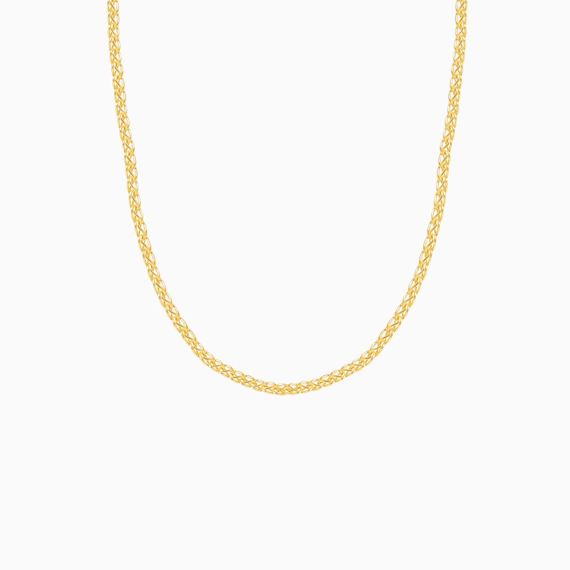 Cadena oro amarillo 18K cordon entrelazado
