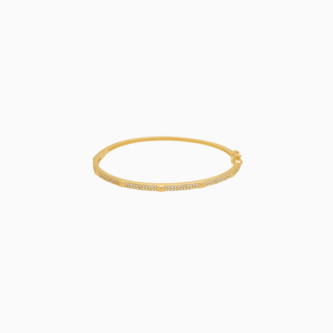 Pulsera oro amarillo 18K con brillantes