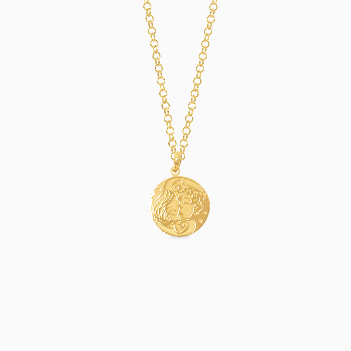 Dije Esfera en oro amarillo de 18K