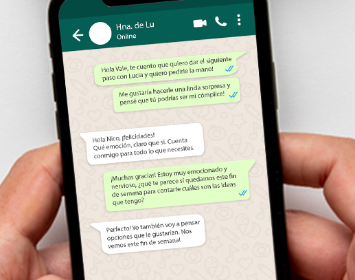 Pídele ayuda a tus cómplices