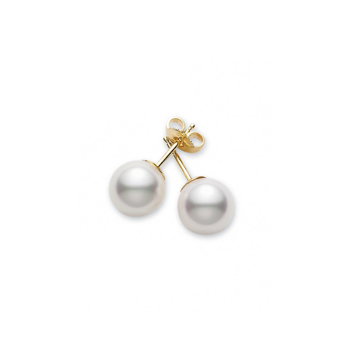 Aretes Mikimoto con perla