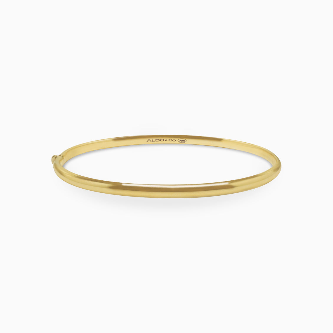 Bangle en oro amarillo de 18K cinta