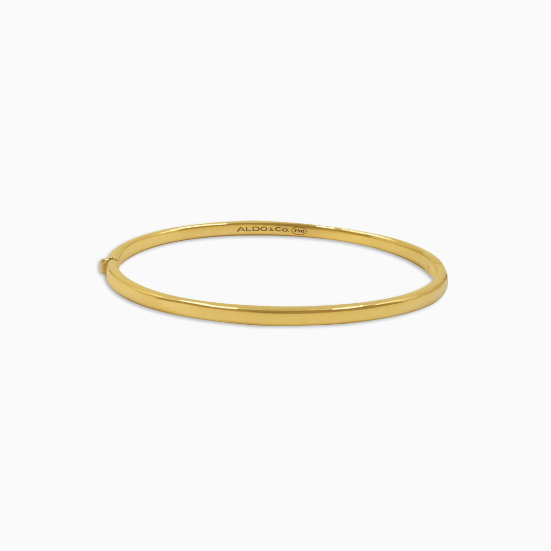 Bangle en oro amarillo de 18K cinta