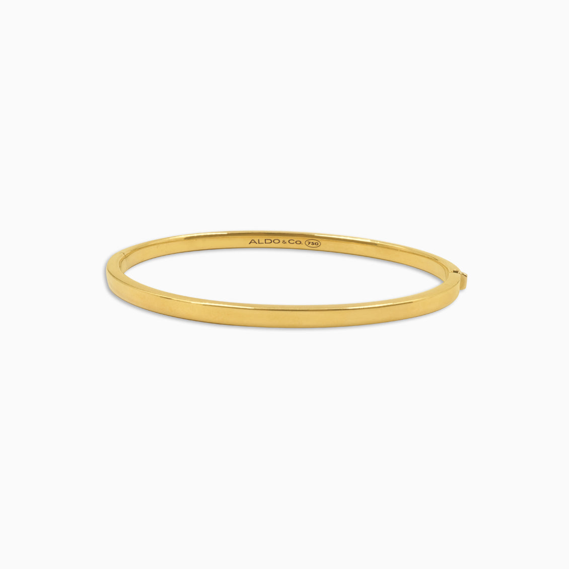 Bangle en oro amarillo de 18K cinta