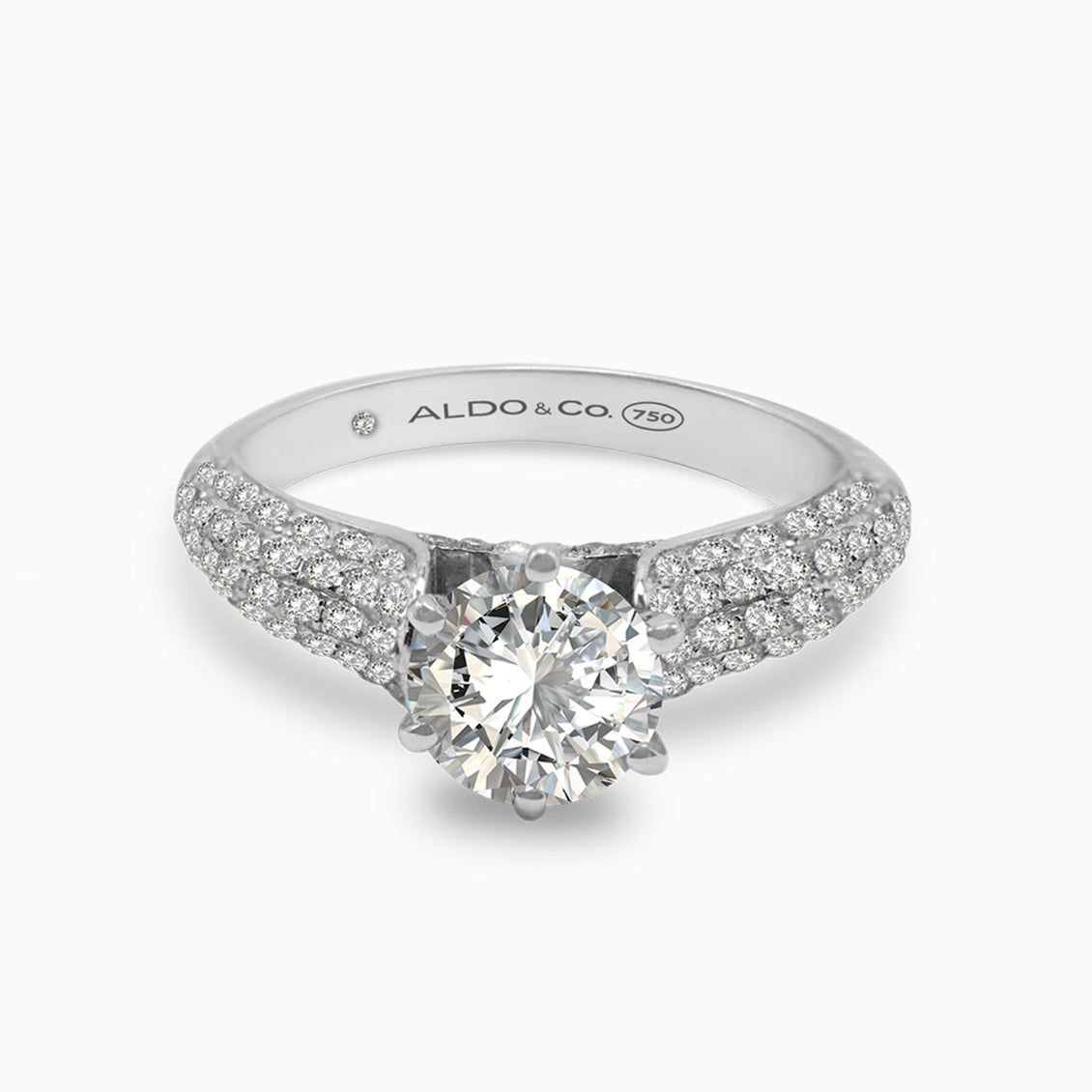 Anillo de Compromiso con brillantes