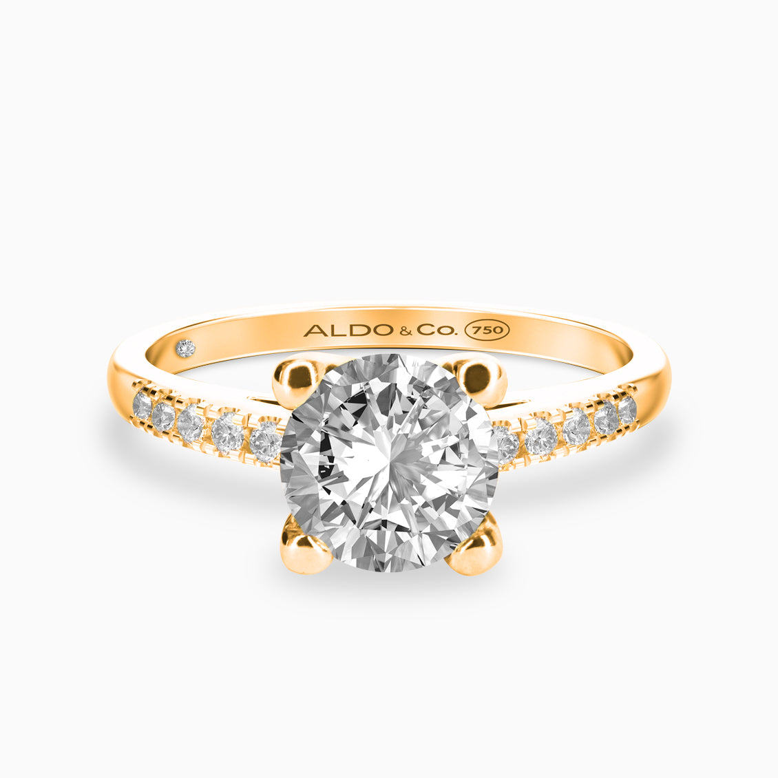 Anillo de Compromiso modelo emperatriz