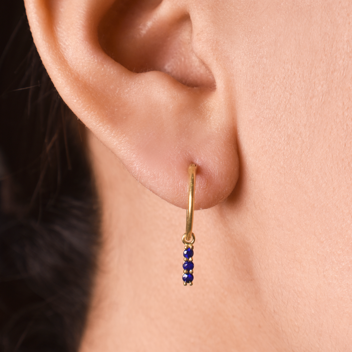 Argollas Lumina en oro amarillo de 18K