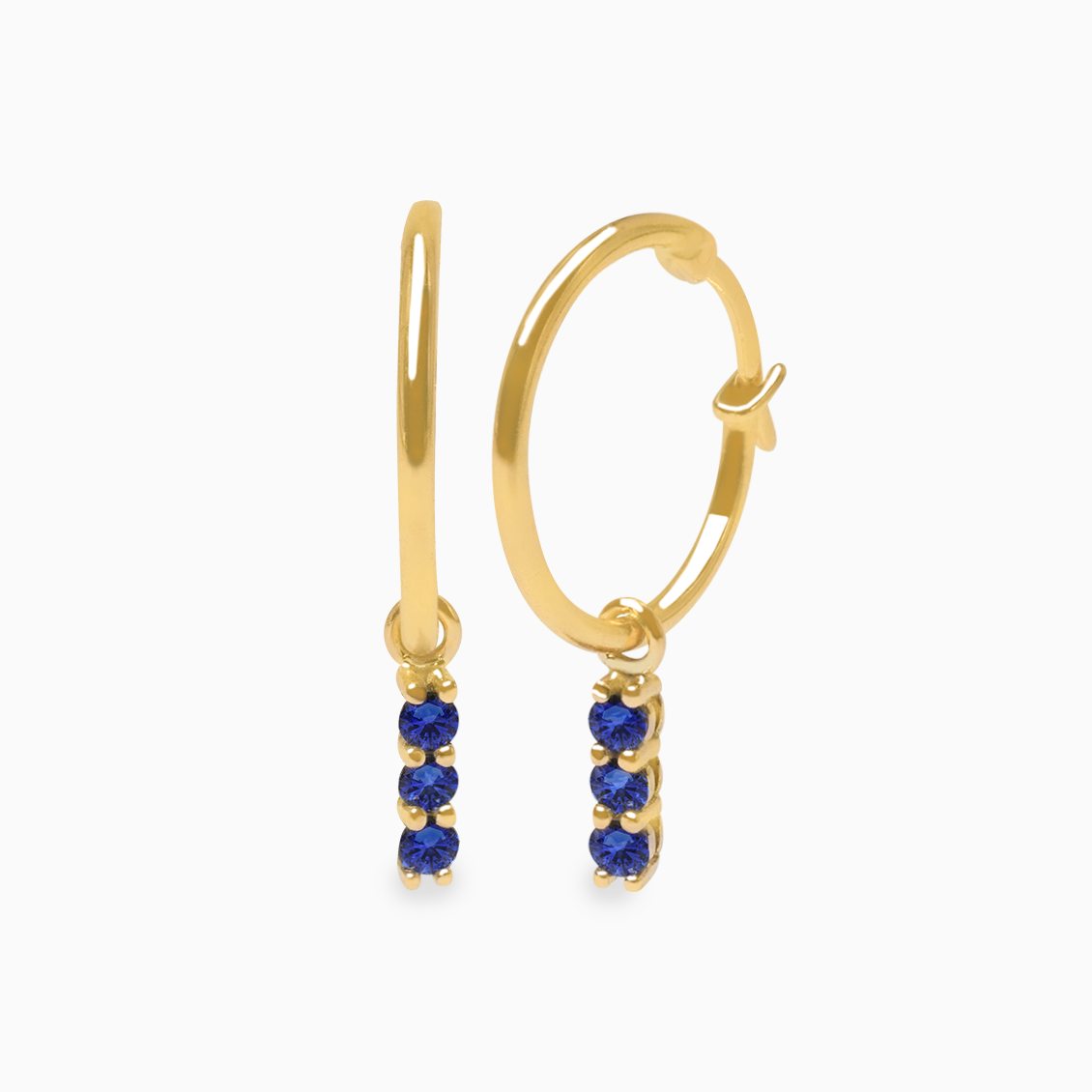 Argollas Lumina en oro amarillo de 18K