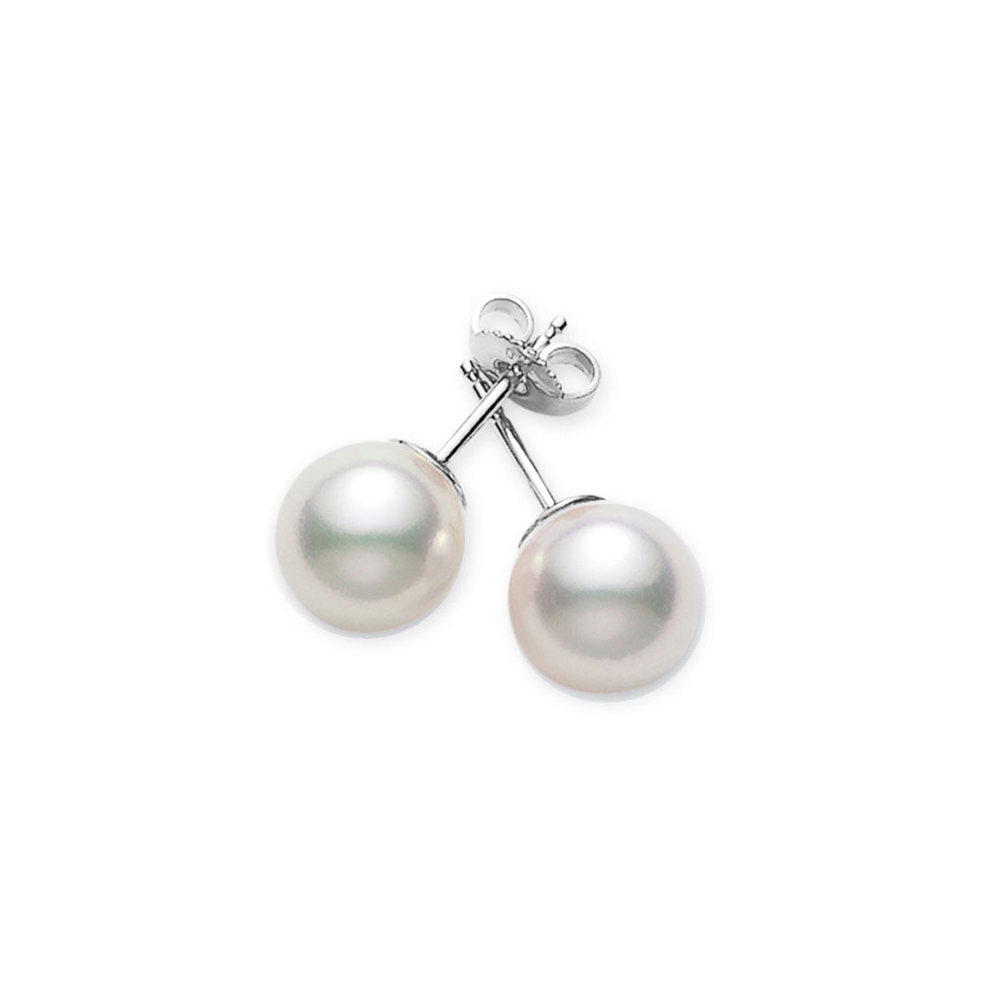 Aretes Mikimoto con perla