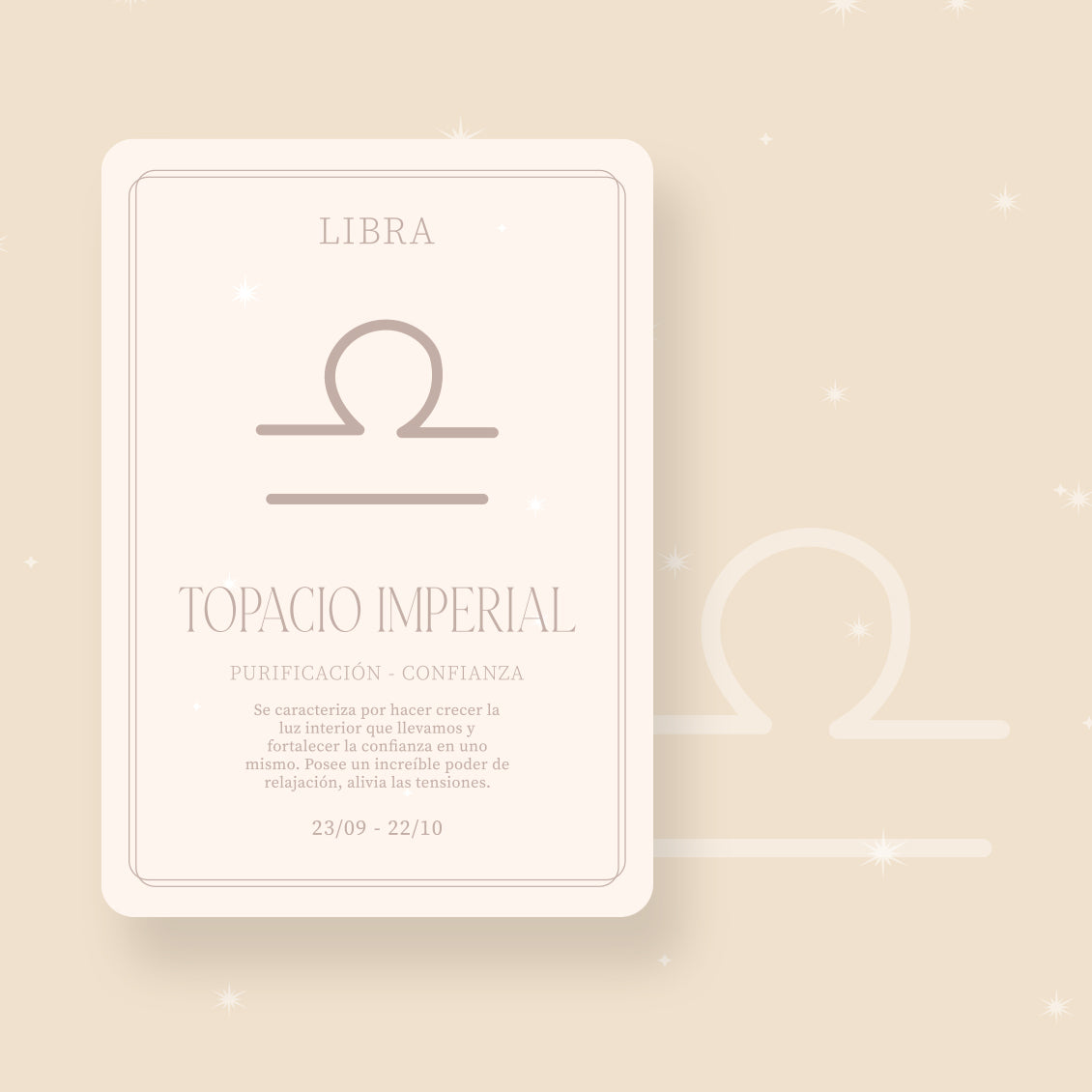 Anillo Zodiacal Libra en oro amarillo de 18K con citrino y brillantes